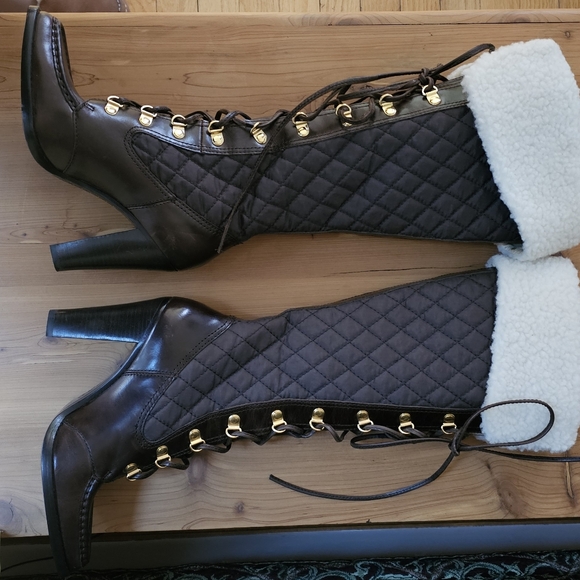 Michael Kors Winter War Quilted Boot - Picture 2 of 10
